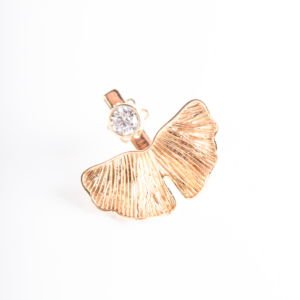 Earring Plain Half 2 01