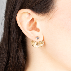 Earring Plain Half 2 Model